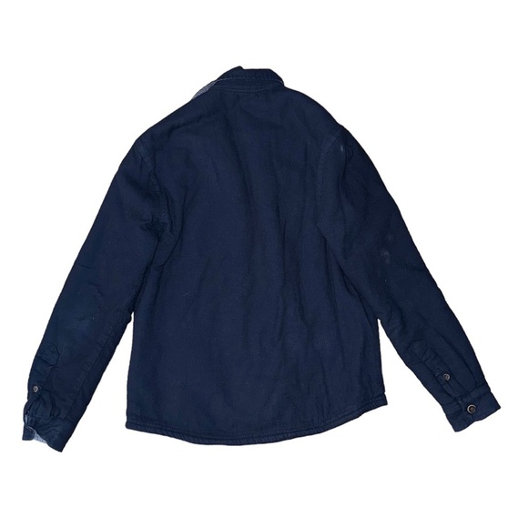 Tailor Vintage Soft Winter Jacket In Navy Blue - Picture 2 of 4